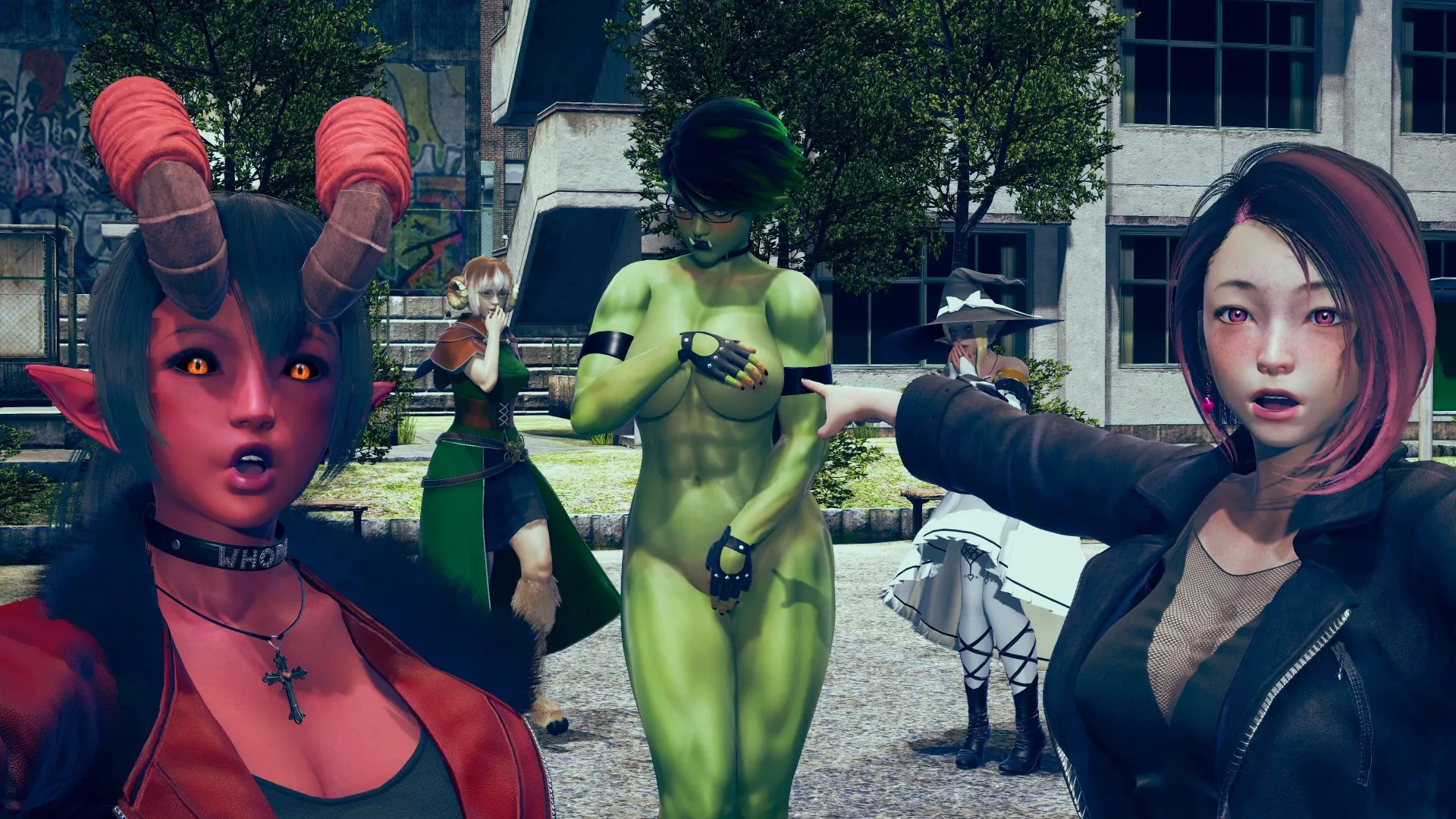 Irregular Fantasy World: A Sapphic Adventure screenshot 1