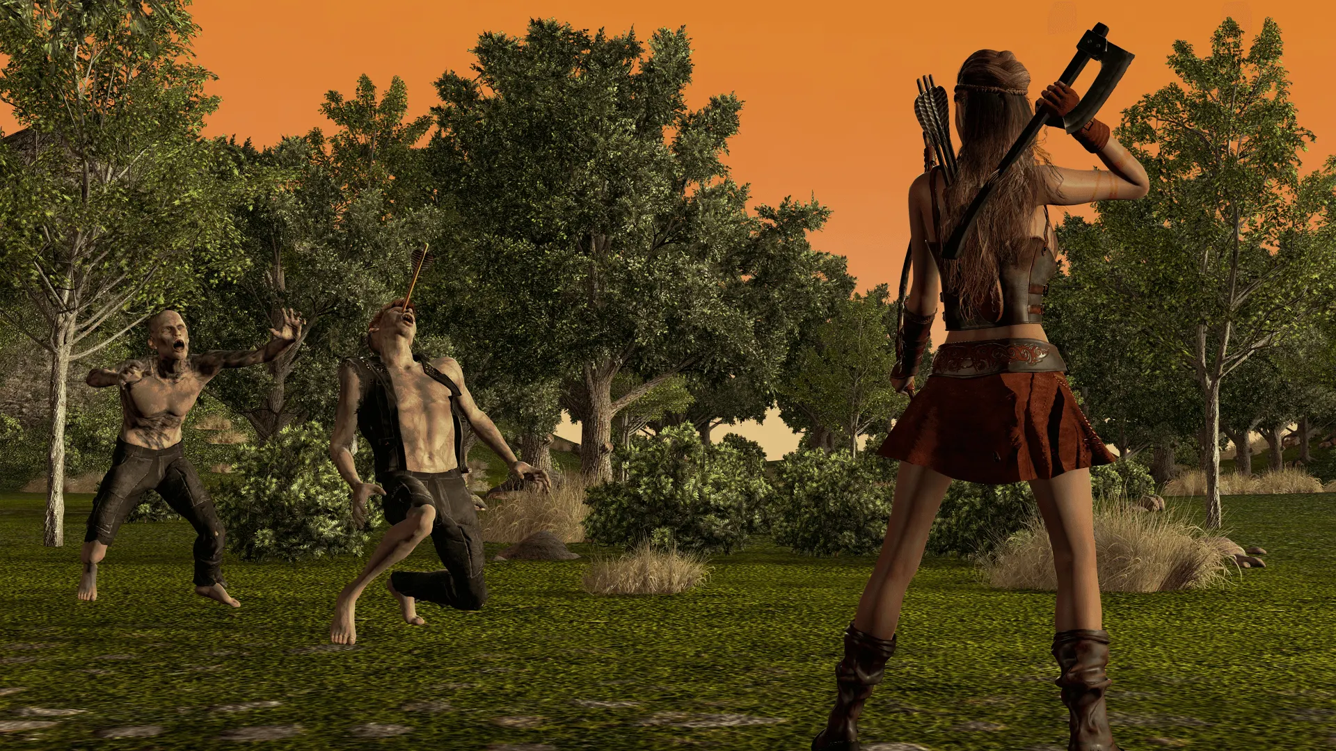 Teen Zombie in Your Cabin screenshot 2